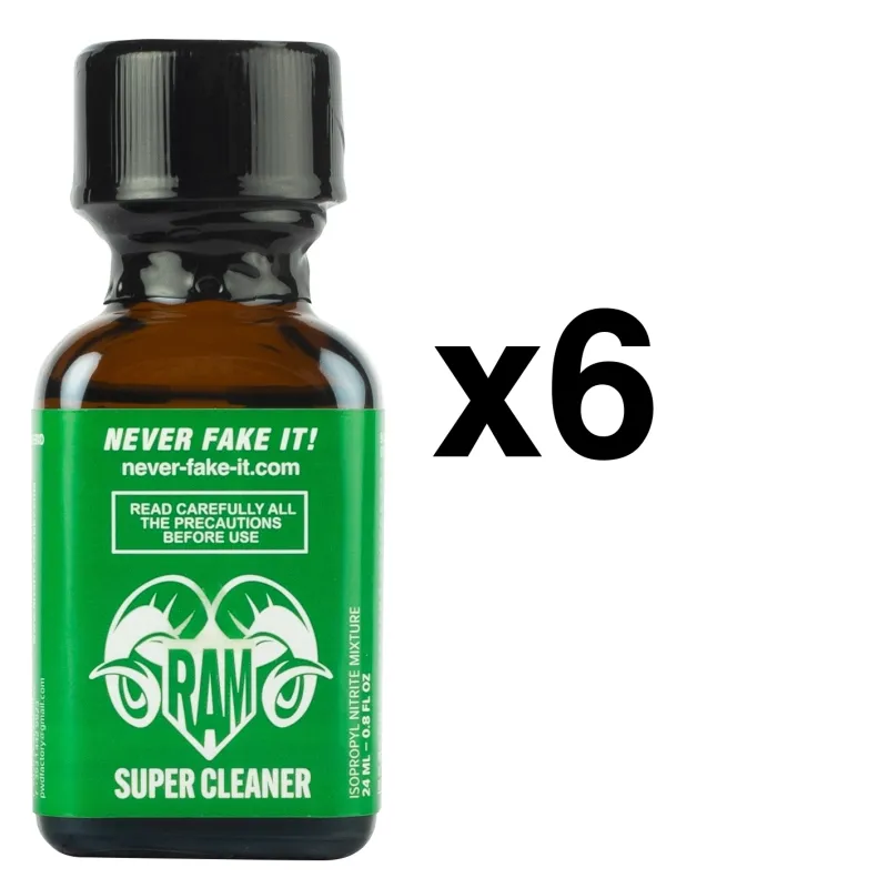BGP Leather Cleaner RAM SUPER CLEANER 24ml x6